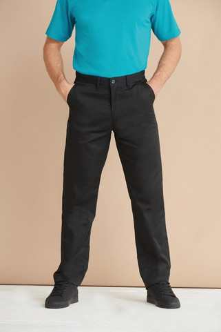 Henbury H640 - Henbury Mens Classic Black Chino Pants