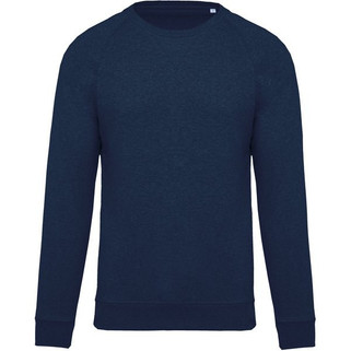 Kariban K480 - Mens organic round neck sweatshirt with raglan sleeves