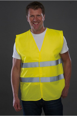 Yoko YHVW102 - Gilet à 2 bandes haute visibilité