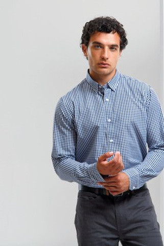 Premier PR252 - Chemise vichy gros carreaux