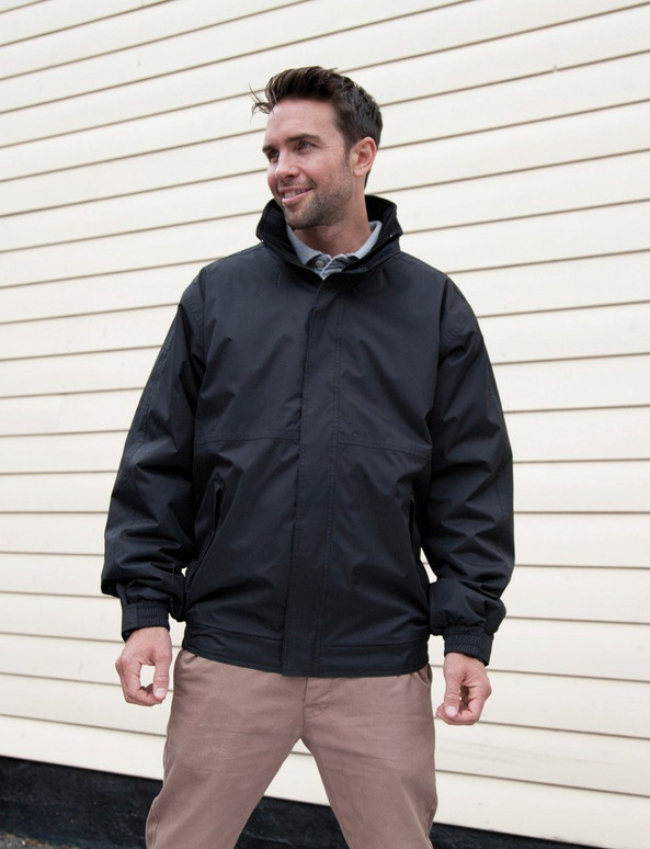 Result R221X - Men's All-Weather Quilted Hooded Jacket