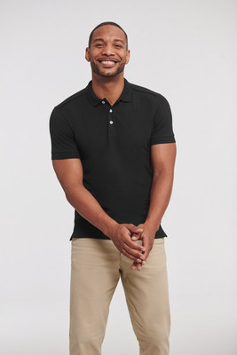 Russell RU566M - Polo Homme Confort Stretch Élégant Russell