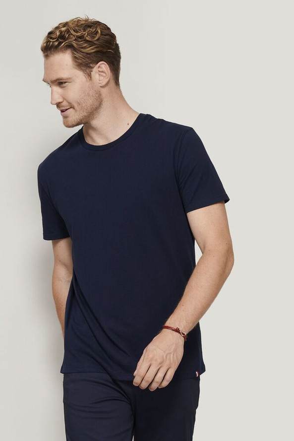 ATF 03272 - Léon Herren T-Shirt aus Frankreich mit Rundhalsausschnitt