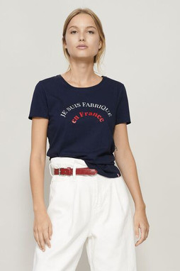 ATF 03273 - Lola Tee Shirt Femme Col Rond Made In France