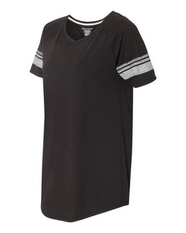 Champion AO350 - T-Shirt Triblend Varsity pour femme