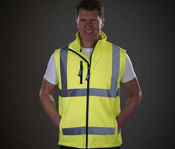 Yoko YK006 - Honeycomb Vest med høj synlighed (Hvw120)