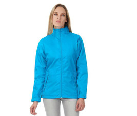 B&C BC325 - Women's microfleece lined windbreaker jacket