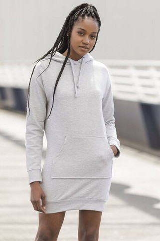 AWDIS JUST HOODS JH015 - Gemütliches Langarm-Kapuzenkleid für den Übergang