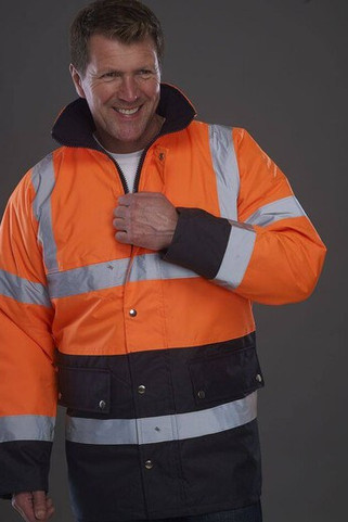 Yoko YK302 - High Visibility zweifarbiger Parka