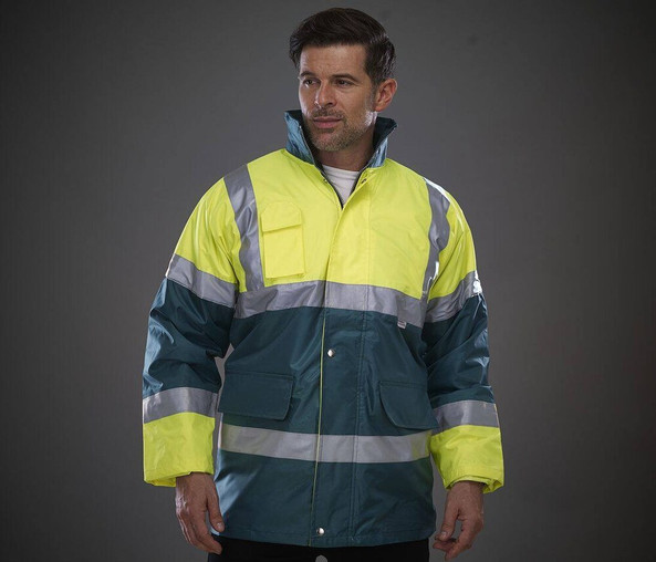 Yoko YK303 - High visibility contrast parka