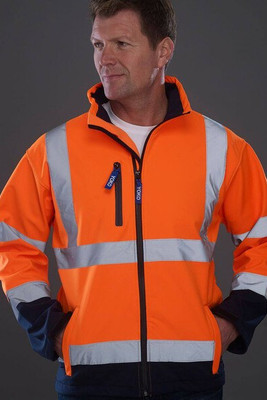 Yoko YKK09 - High Visibility Softshell Jacket