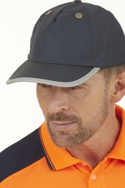 YOKO YKTFC1 - Casquette casque haute visibilité