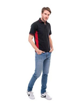 Radsow by Uneek UC117 - Modern Two Tone Polo Shirt with Contrast Panels