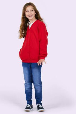 Radsow by Uneek UC207 - Ultra Soft Kids Five Button Cardigan with Pockets