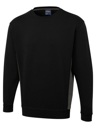 Radsow by Uneek UC217 - Sweat shirt Two Tone Crew New