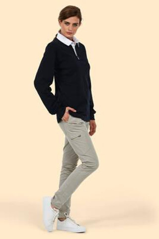 Radsow by Uneek UC402 - Premium Soft Cotton Rugby Shirt with Woven Collar