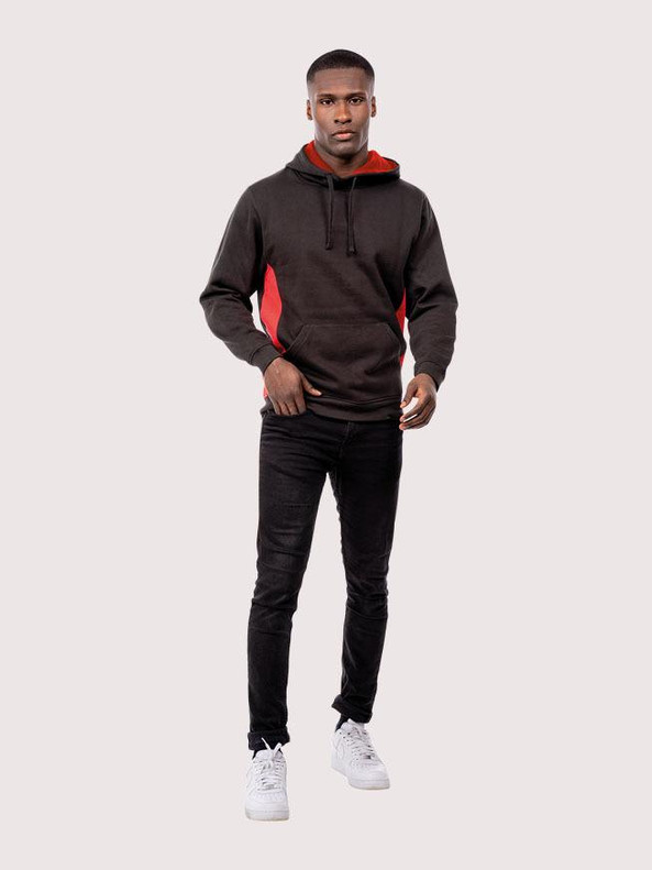 Radsow by Uneek UC517 - Premium Two Tone Hooded Sweatshirt with Contrast Panels