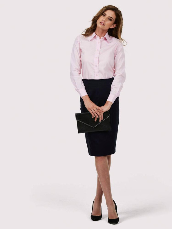 Radsow by Uneek UC711 - Women's Tailored Poplin Long Sleeve Shirt