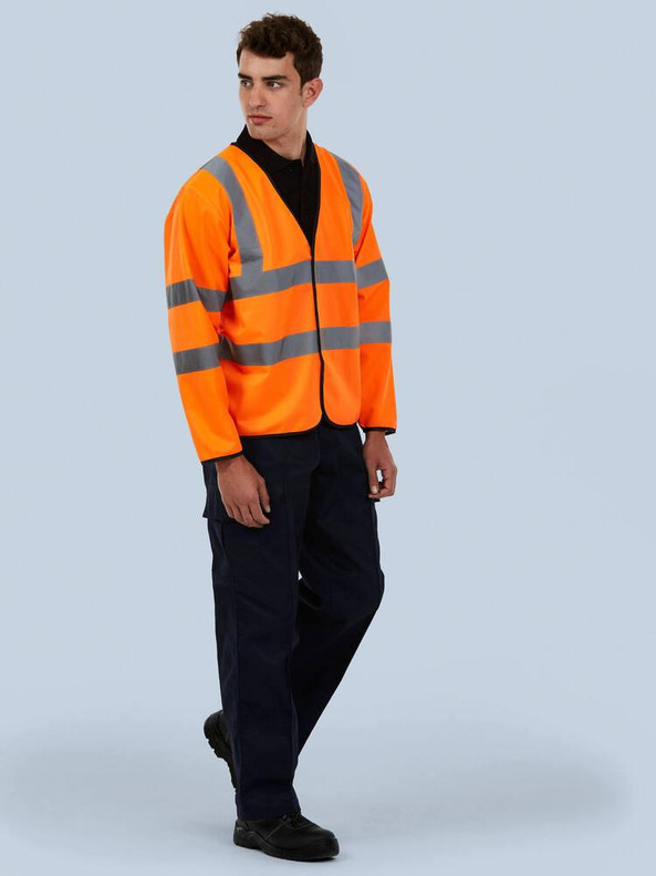 Radsow by Uneek UC802 - High Visibility Long Sleeve Safety Jacket