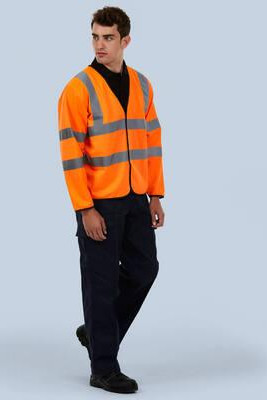 Radsow by Uneek UC802 - High Visibility Long Sleeve Safety Jacket