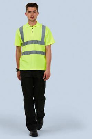Radsow by Uneek UC805 - High Visibility Reflective Safety Polo Shirt