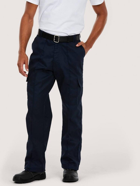 Radsow by Uneek UC902L - Durable Multi-Pocket Cargo Trousers with Velcro Flaps