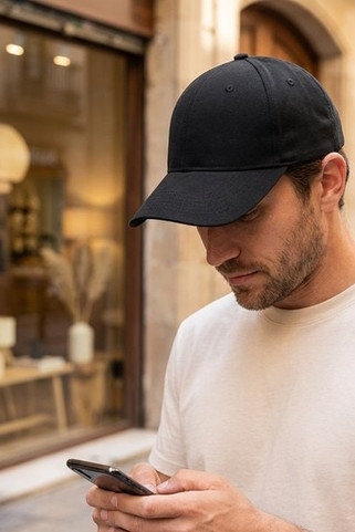 Malfini 305 - Versatile Unisex 6-Panel Cotton Cap by Malfini