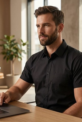 Malfini 207 - Malfini Classic Men's Short Sleeve Shirt