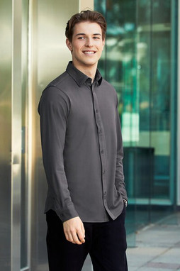 Devon & Jones DG20Z - Chemise boutonnée Crown Lux Performance pour homme