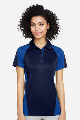 Harriton M385W - Ladies Advantage Snag Protection Plus IL Colorblock Polo