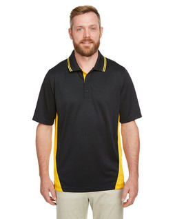 Harriton M386T - Mens Tall Flash Snag Protection Plus IL Colorblock Polo