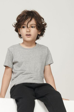 SOLS 03580 - Økologisk Børne T-shirt med Rund Hals og Komfort