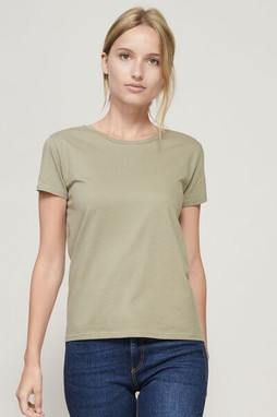 SOLS 03579 - Pioner Kvinder Rund Hals Organisk Bomuld T-Shirt