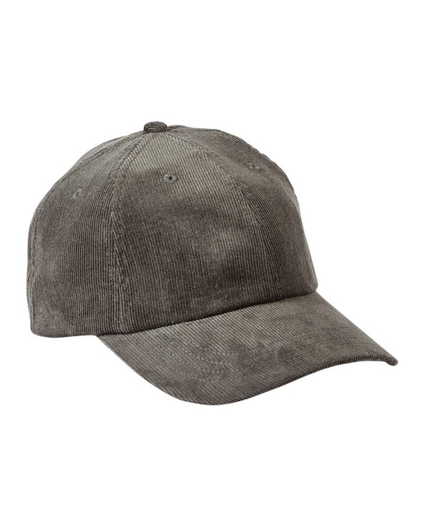 Big Accessories BA703 - Vintage Corduroy Cotton Cap with Brass Buckle