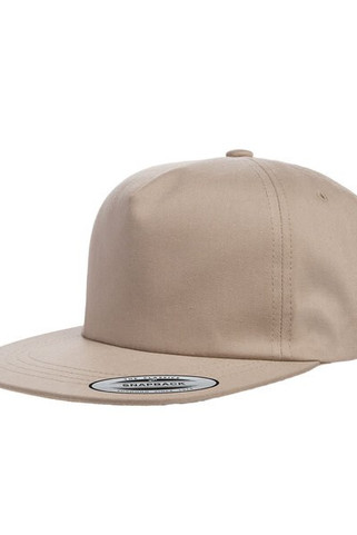 Yupoong Y6502 - Adult Unstructured 5-Panel Snapback Cap