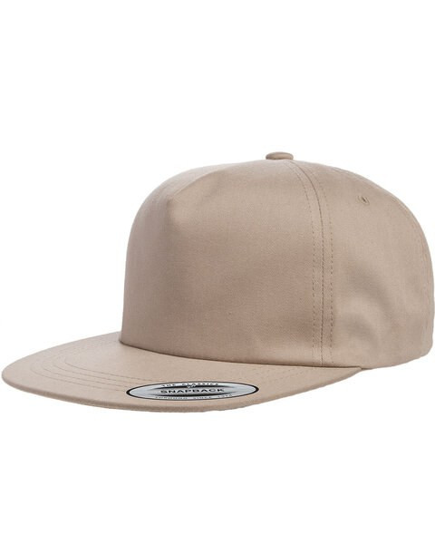 Yupoong Y6502 - Adult Unstructured 5-Panel Snapback Cap