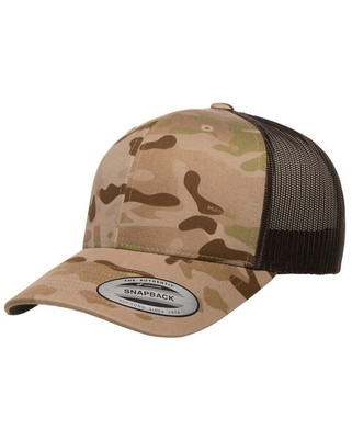 Yupoong 6606MC - Retro Trucker Multicam® Snapback