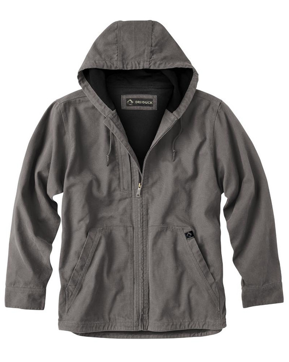 Dri Duck DD5090 - Men's Boulder Canvas Thermal Hooded Jacket