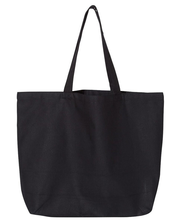 OAD OAD108 - Jumbo 12 oz Gusseted Tote