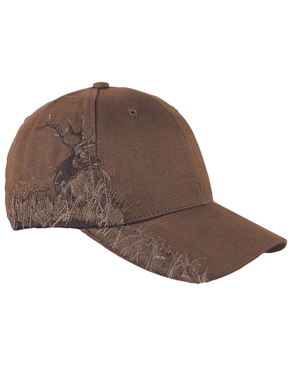 Dri Duck DI3259 - Brushed Cotton Twill Elk Cap