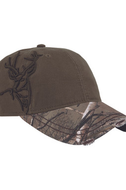Dri Duck DI3307 - Brushed Cotton Twill Buck 3D Cap