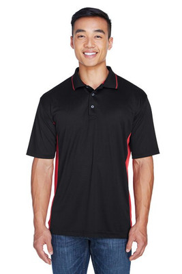 UltraClub 8406 - Men's Cool & Dry Sport Two-Tone Polo