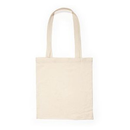 HILLOCK Sewn shopping bag in 100% cotton with practical 70 cm long reinforced handles - EgotierPro BO7520