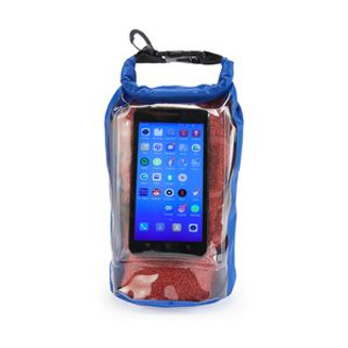 ALETA Waterproof dry bag made of resistant ripstop with window pocket for the mobile phone - EgotierPro BO7531