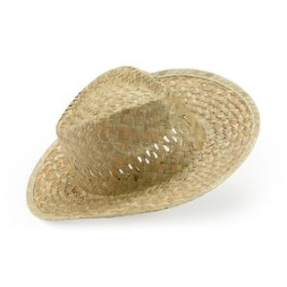 SUN Natural straw hat with comfortable sweatband - EgotierPro GO7061