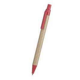 GROVE Retractable pen made from recycled cardboard - EgotierPro HW8029