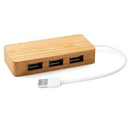NEPTUNE USB port made with bamboo body and blank cable - EgotierPro IA3023