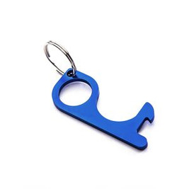 ROSS Aluminium multipurpose anti-contact keyring - EgotierPro KO4052