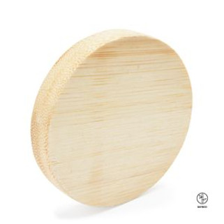 SHERRY Magnetyczny bambusowy otwieracz do butelek z funkcją podstawki - EgotierPro KO4088