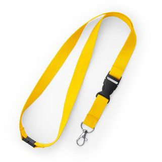 GUEST Lanyard aus Polyester mit Sichertsverschluss und Karabinerhaken - EgotierPro LY7054